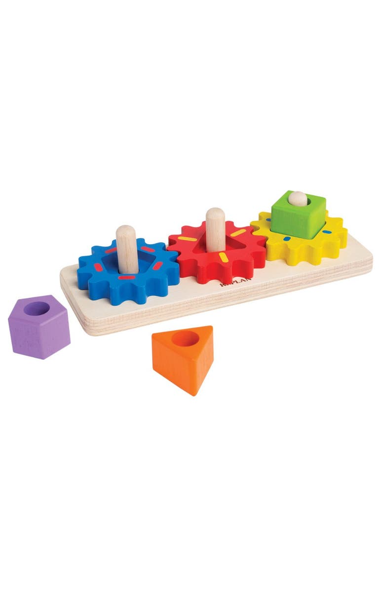 Kaplan Early Learning Company Toddler Gear Stacker, Alternate, color, Multicolor