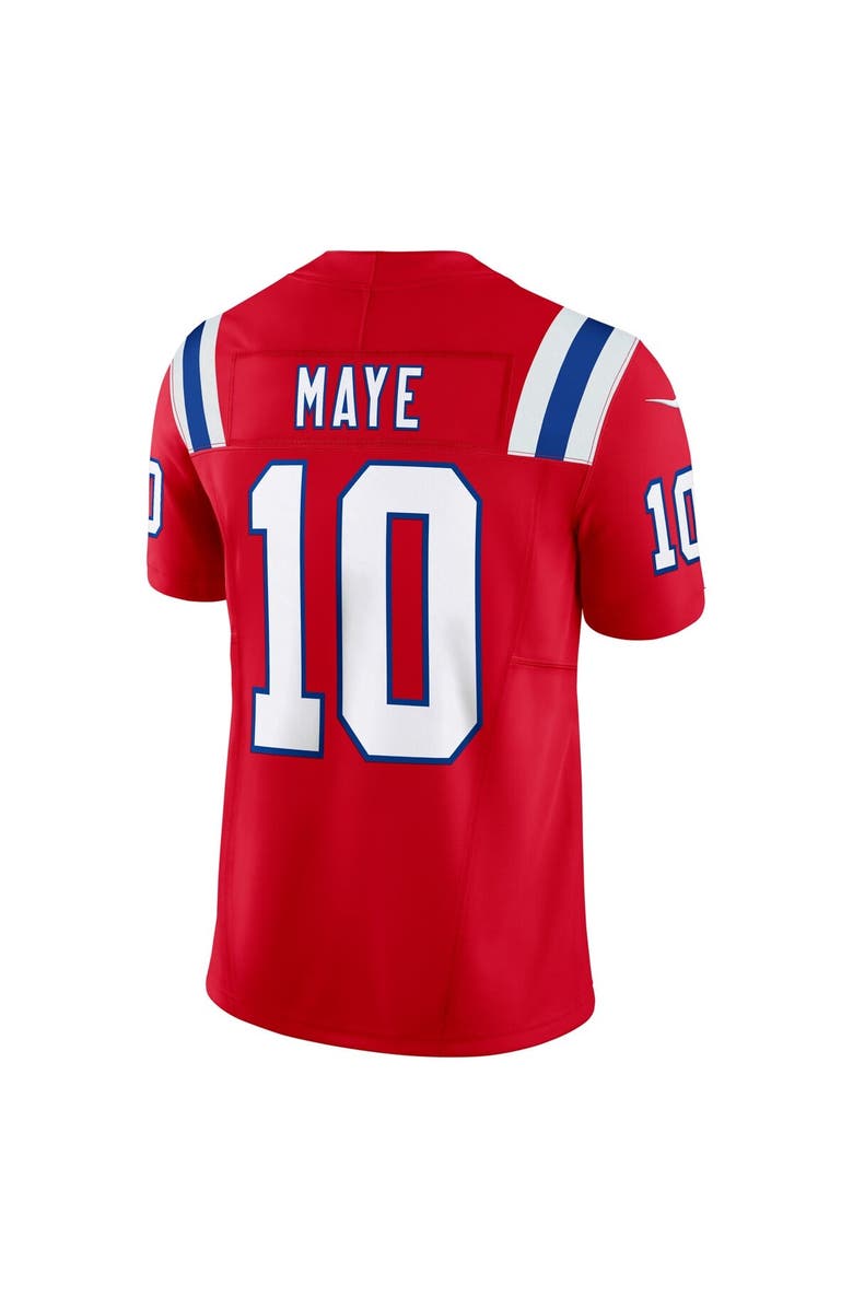 Nike Men's Nike Drake Maye Red New England Patriots Alternate  Vapor F.U.S.E. Limited Jersey, Alternate, color, 