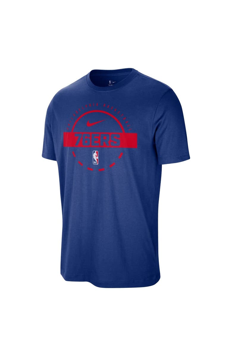 Nike Men's Nike  Royal Philadelphia 76ers Authentic Practice T-Shirt, Alternate, color, Royal