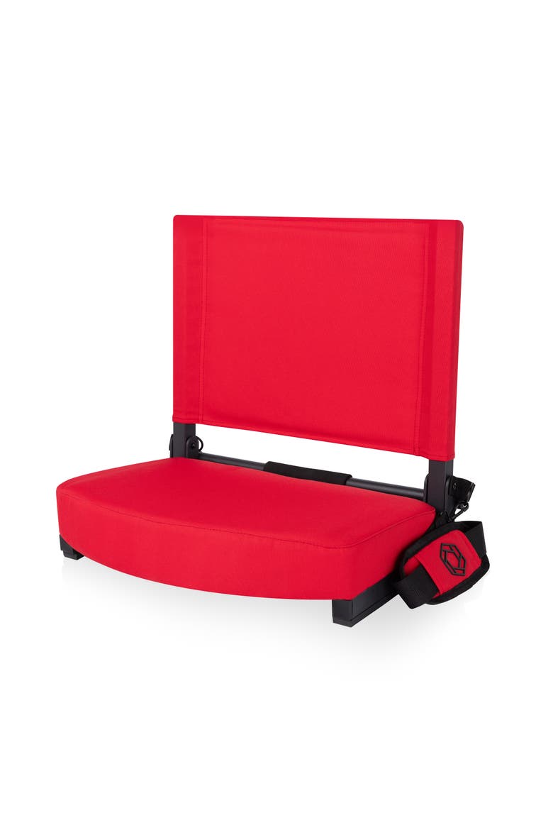 Gridiron Portable Stadium Seat, Main, color, Red