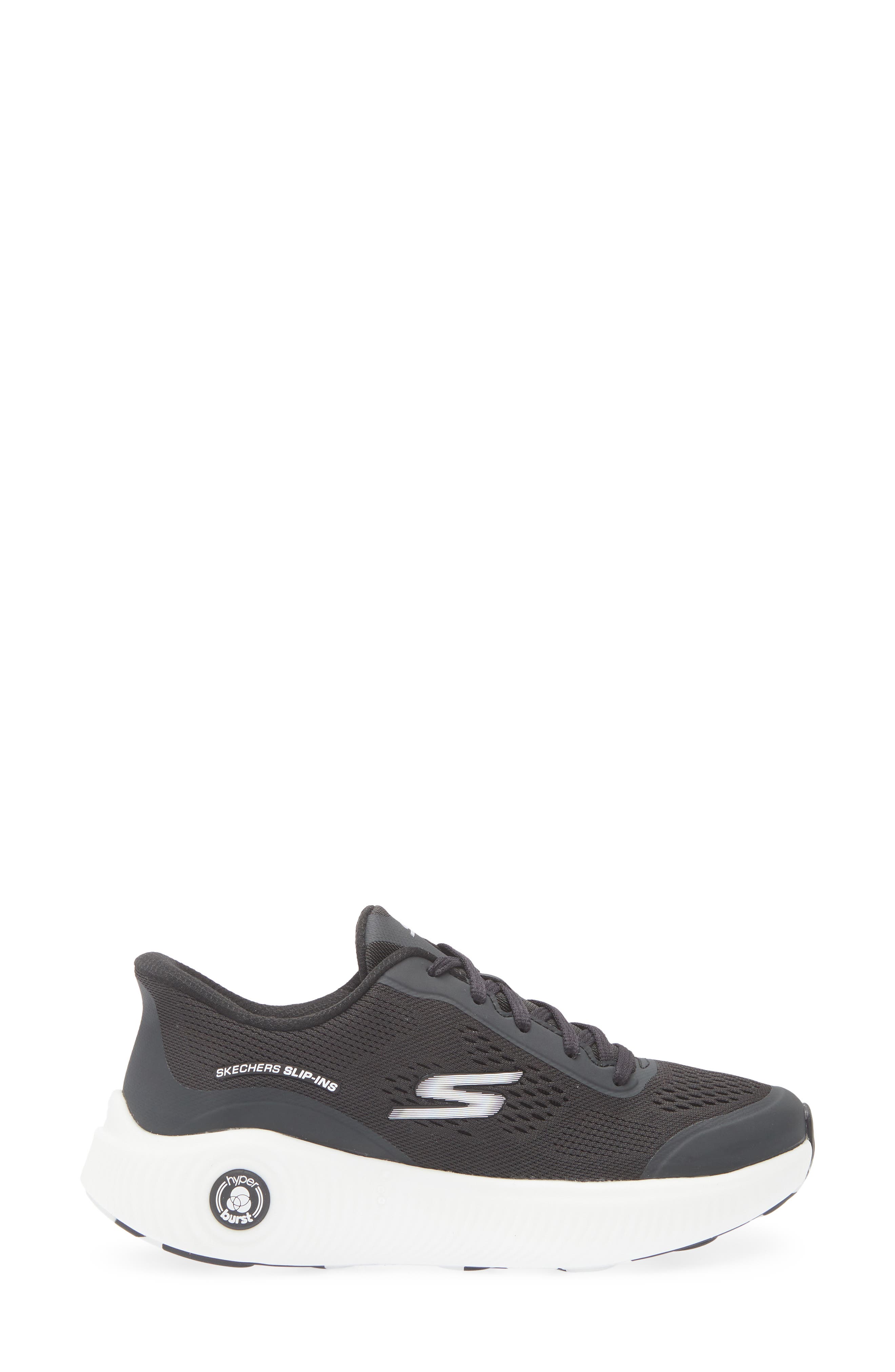 SKECHERS Slip-Ins<sup>®</sup>: Arch Fit<sup>®</sup> GO RUN Anywhere<sup>™</sup> Sneaker, Alternate, color, Black/ White