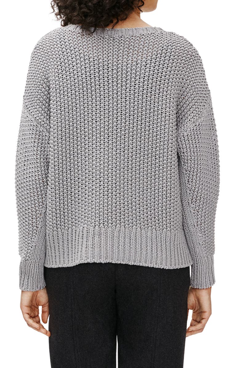 Eileen Fisher Organic Cotton Crewneck Sweater, Alternate, color, 