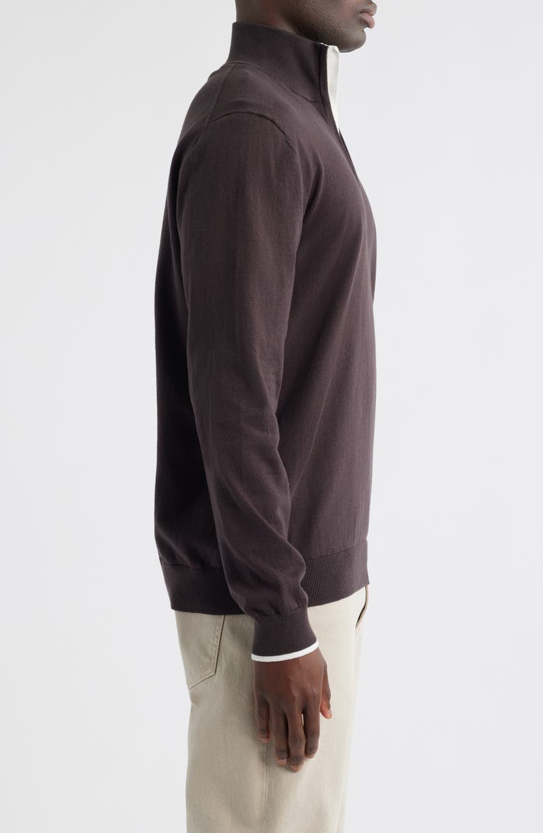 Reiss Swinley Quarter Zip Sweater, Alternate, color, 