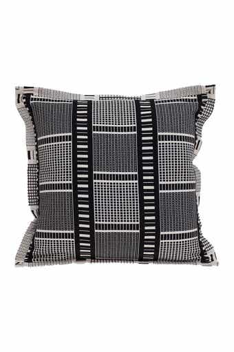 PARKLAND COLLECTION Tamara Transitional Black Throw Pillow