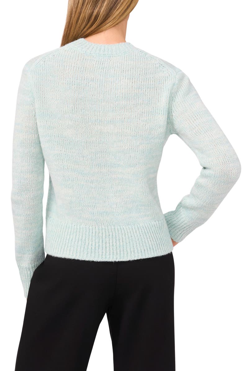 Halogen<sup>®</sup> Crewneck Sweater, Alternate, color, Aqua Maligne