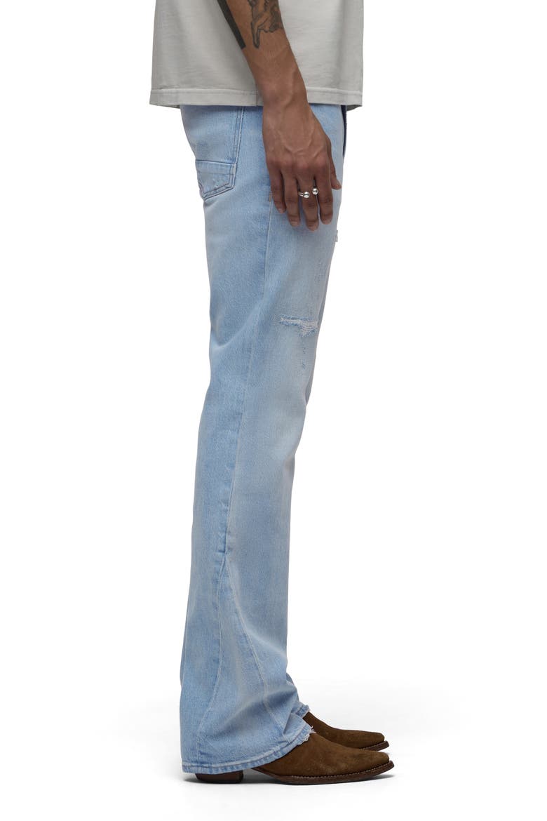 Walker Ripped Kick Flare Jeans, Alternate, color, LAKEWOOD