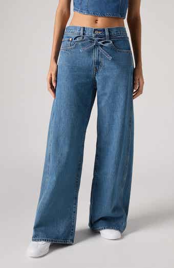 Levi's XL High Waist Drawstring Wide Leg Pants