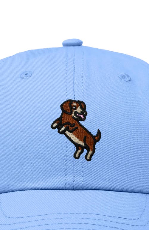 DALIX DALIX DACHSHUND EMBROIDERED DAD CAP