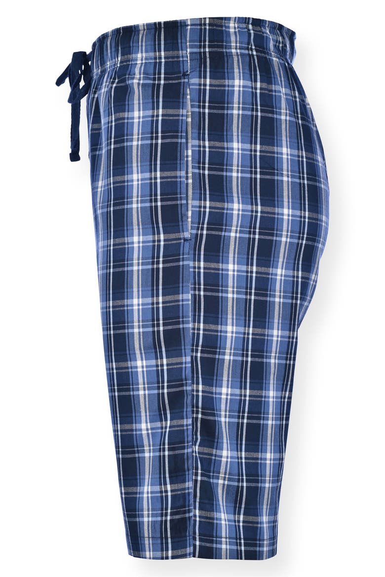 2-Pack Woven Sleep Shorts, Alternate, color, RED/ NAVY
