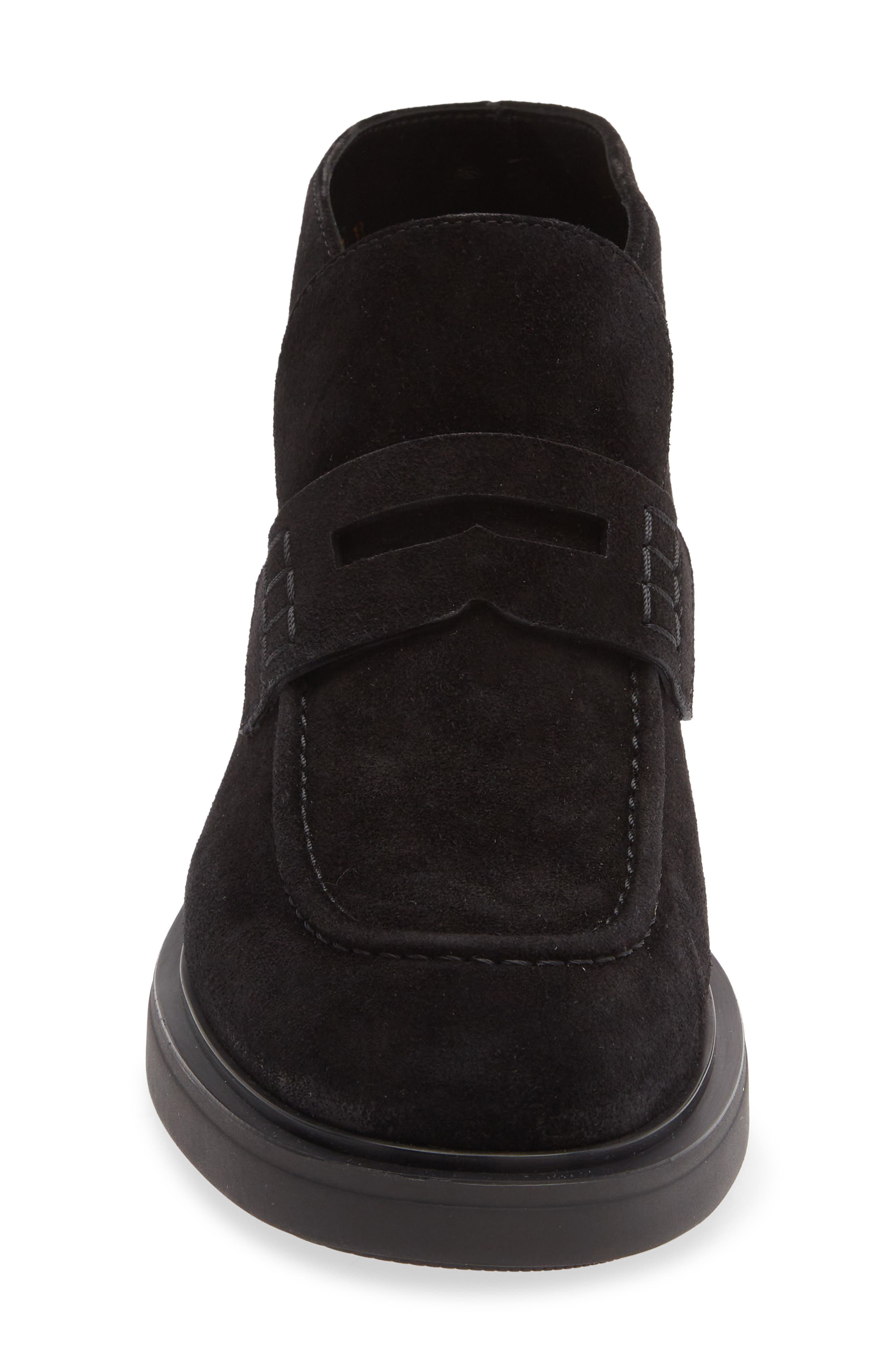 Leather Chukka Boot, Alternate, color, BLACK