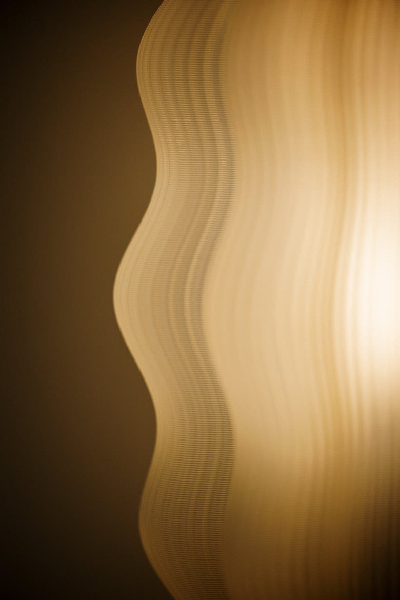 Wavy Lamp, Alternate, color, Matte Black