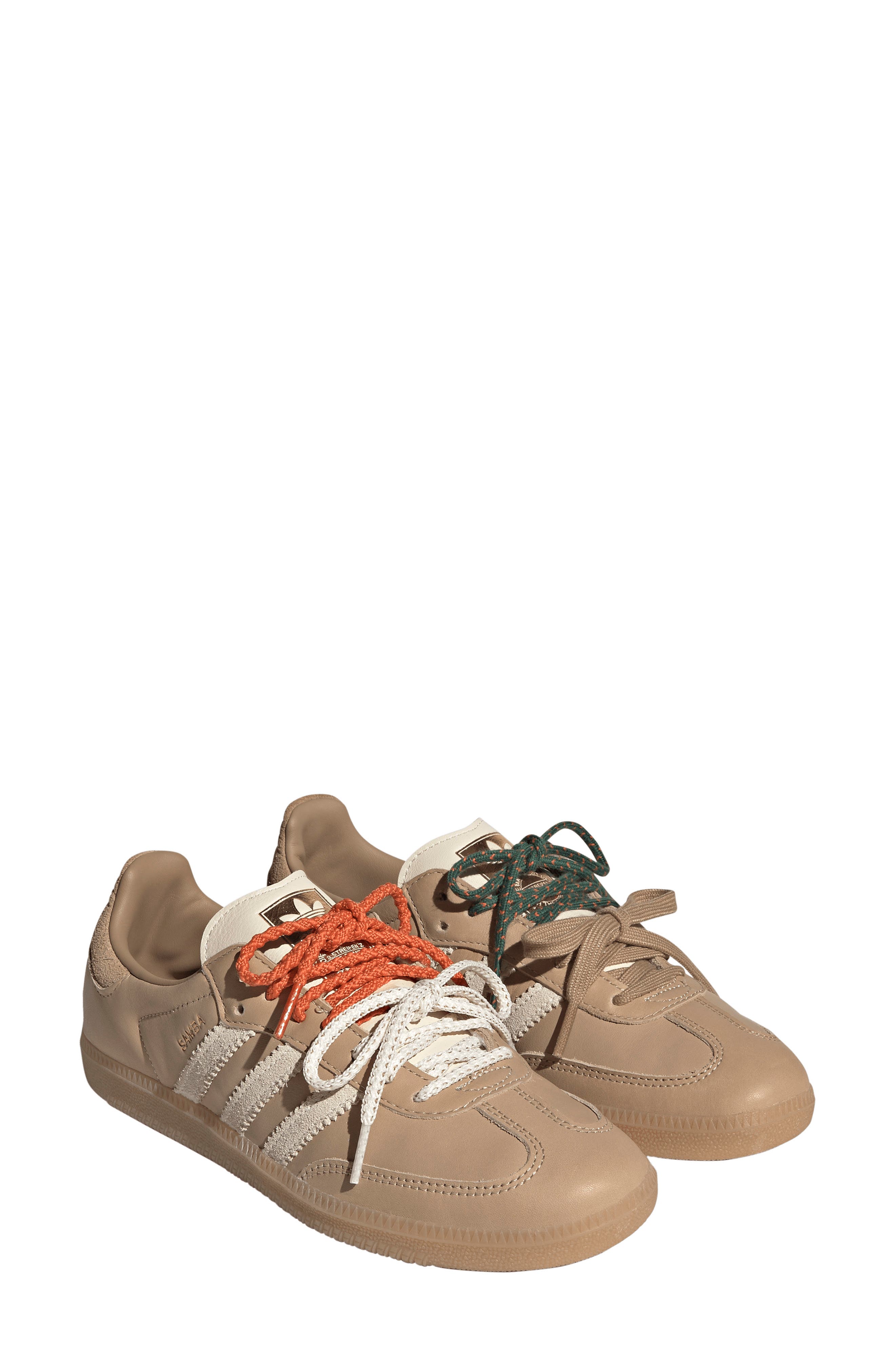 Samba OG Sneaker, Main, color, BEIGE/ CREAM/ CARDBOARD