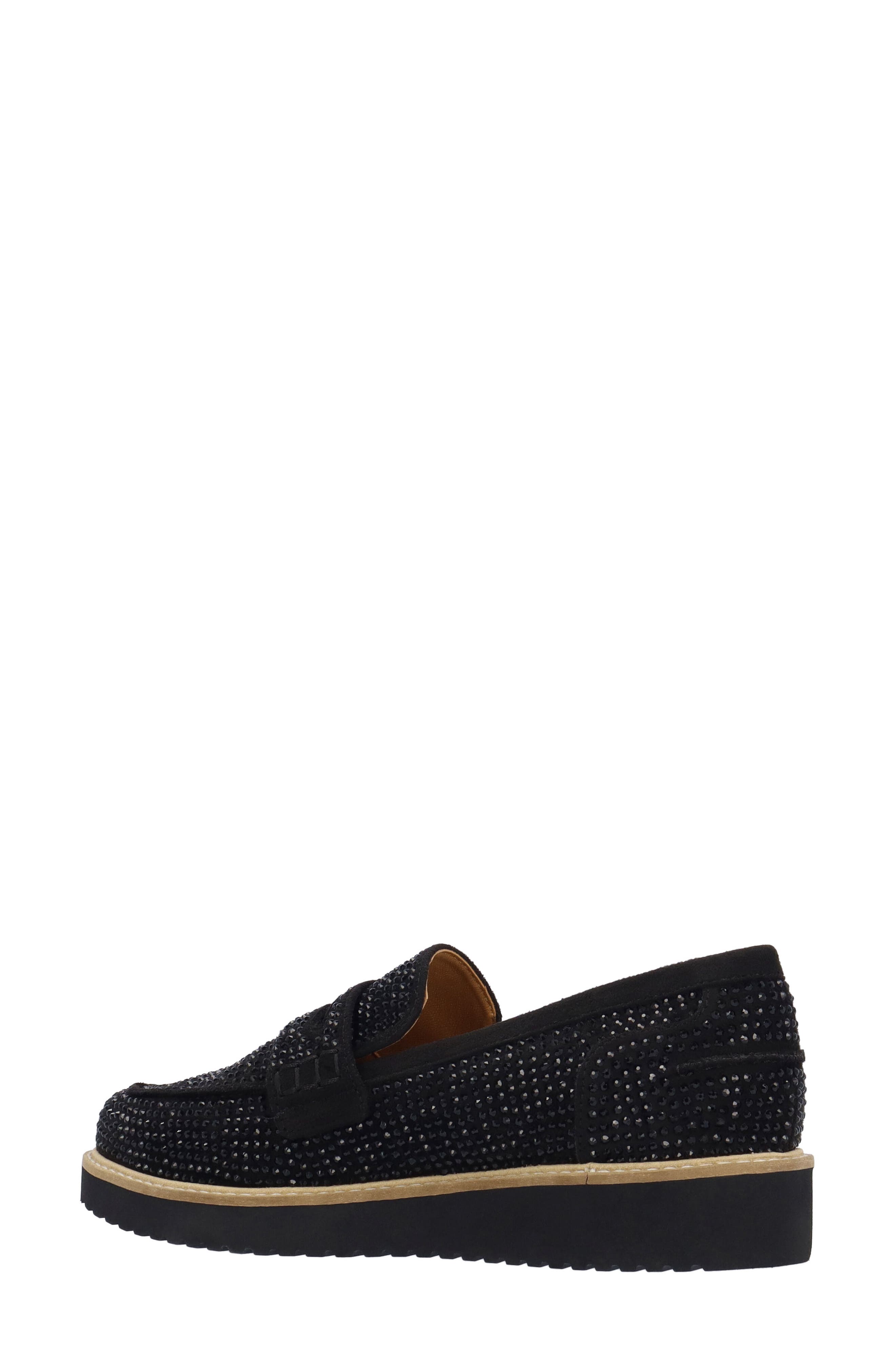L
Amour des Pieds Zyra Loafer, Alternate, color, Black