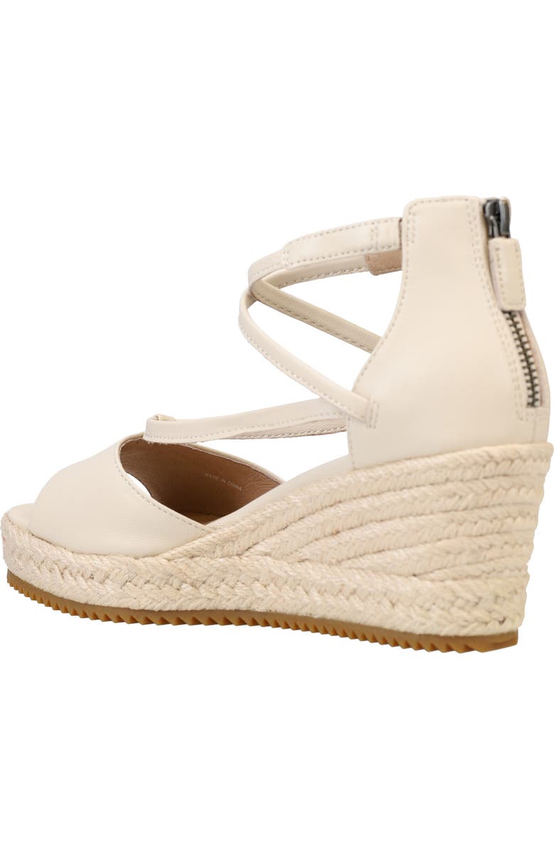 Eileen Fisher Wesson Wedge Sandal, Alternate, color, Ivory