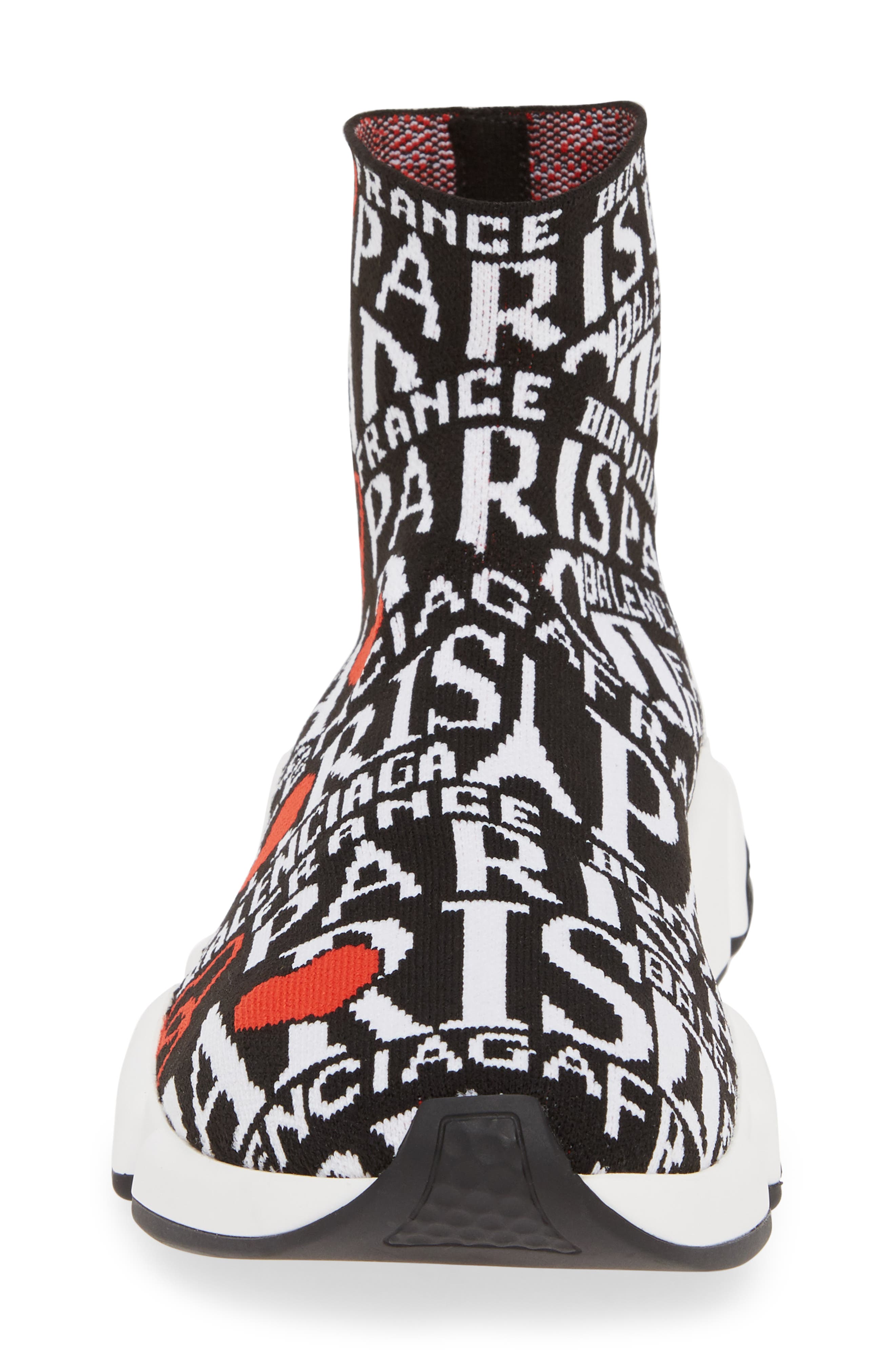 Balenciaga Speed High Slip-On, Alternate, color, 