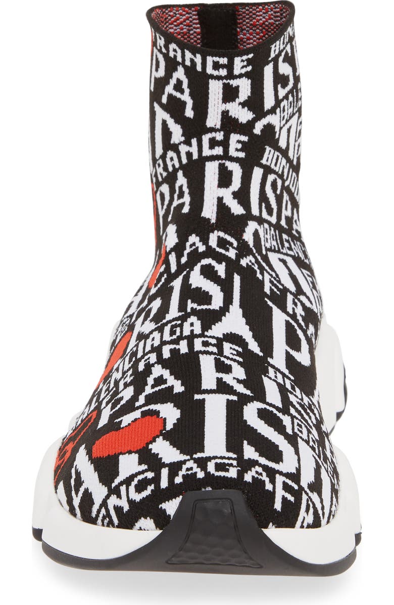 Balenciaga Speed High Slip-On, Alternate, color,