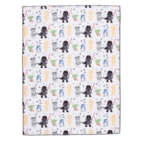 Lambs & Ivy Star Wars Classic Fleece Baby Blanket In Multi