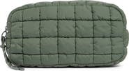 URBAN EXPRESSIONS Quilted Nylon Cosmetic Pouch