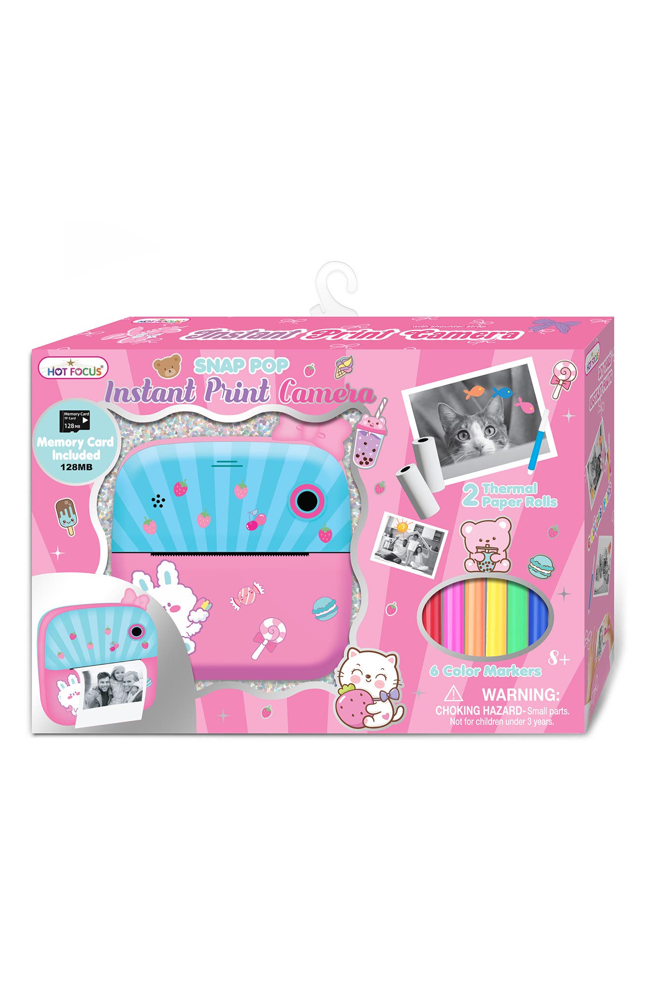 HOT FOCUS Kids' Critter Instant Camera