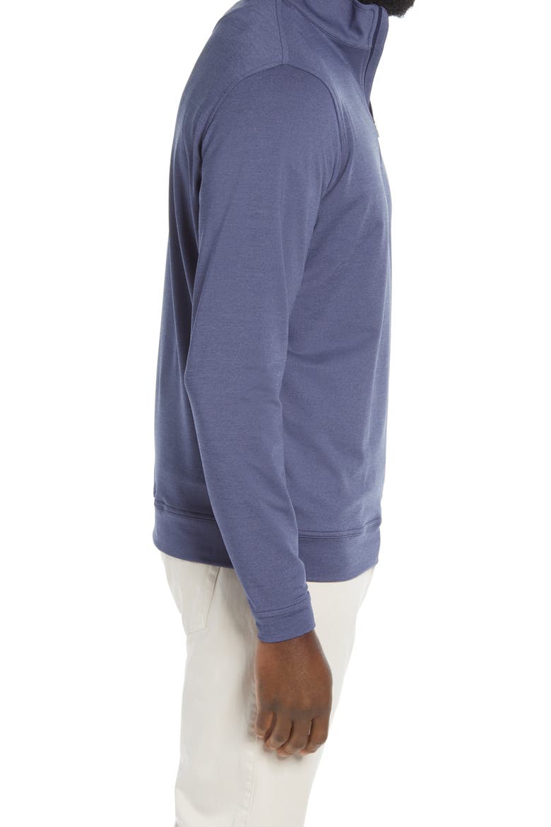 Men's Perth Stretch Quarter Zip Pullover, Alternate, color, NAVY