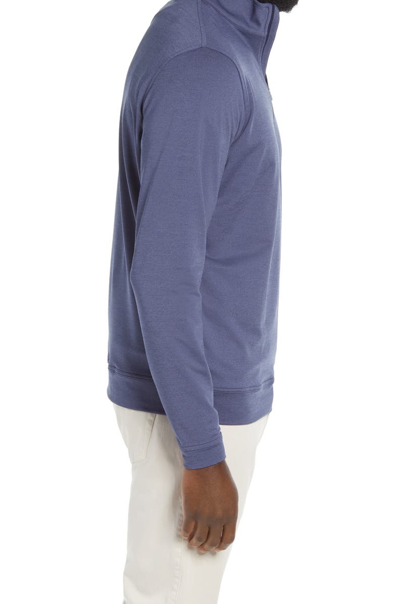 Peter Millar Men's Perth Stretch Quarter Zip Pullover, Alternate, color, Navy