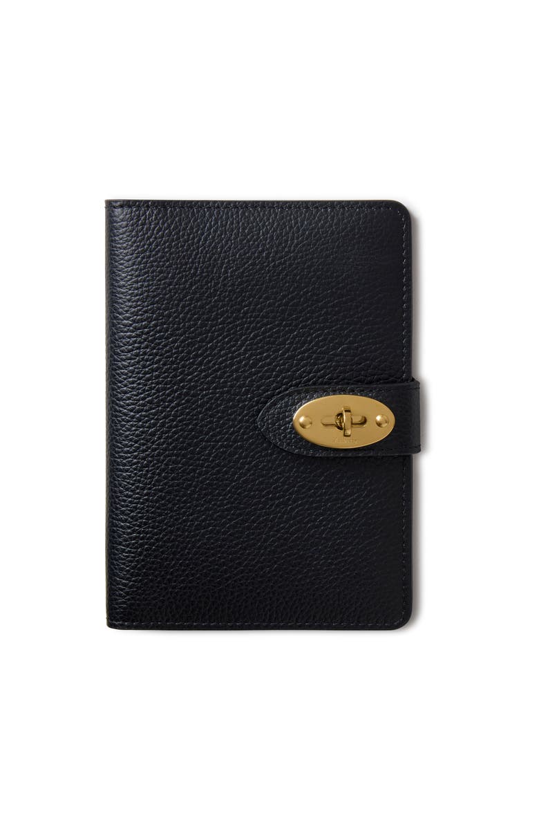 Mulberry Darley Passport Cover, Main, color, Black
