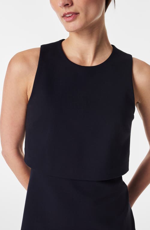 Spanx The Perfect Overlay Dress In Blue