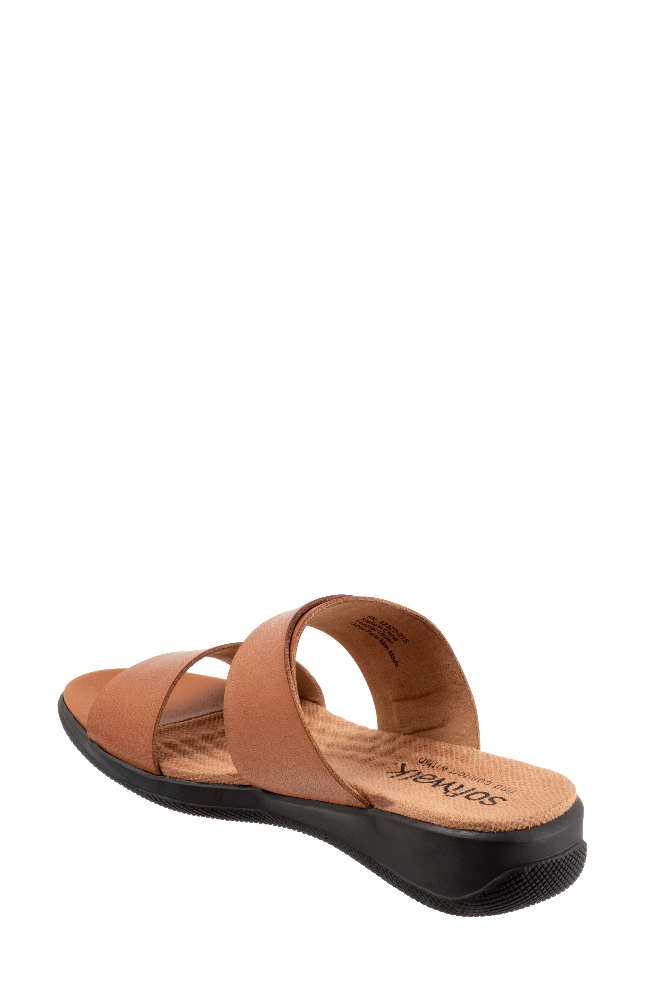 Toki Slide Sandal, Alternate, color, LUGGAGE