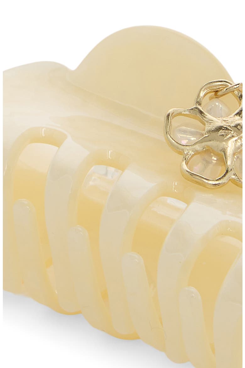 Cabana Jumbo Claw Clip, Alternate, color, YELLOW