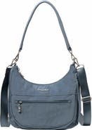 BAGGALLINI Modern Pocket Half Moon Shoulder Bag