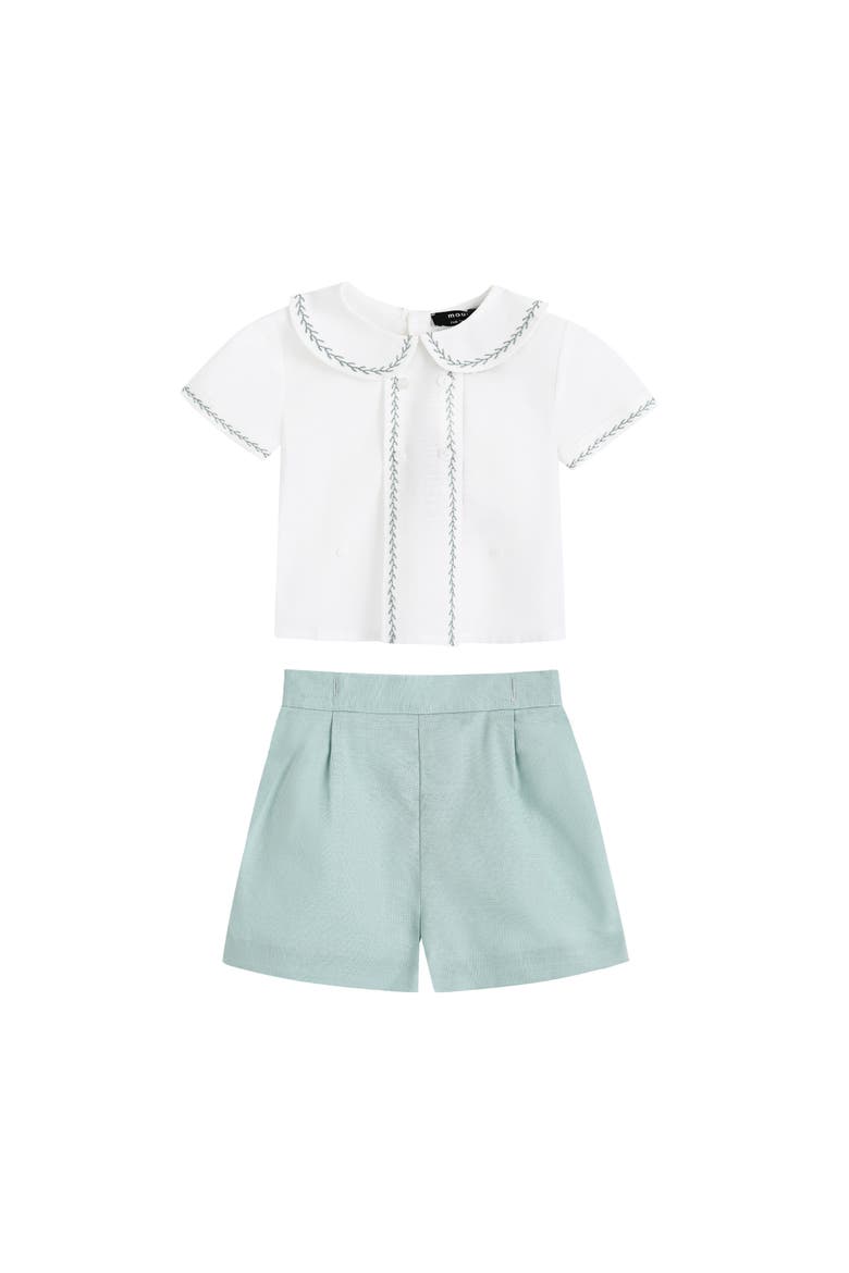 Fredi Shorts Set, Main, color, White