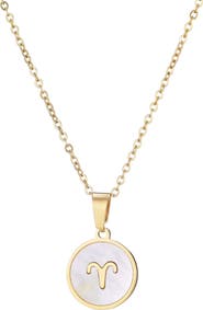 Adornia Zodiac Pendant Necklace