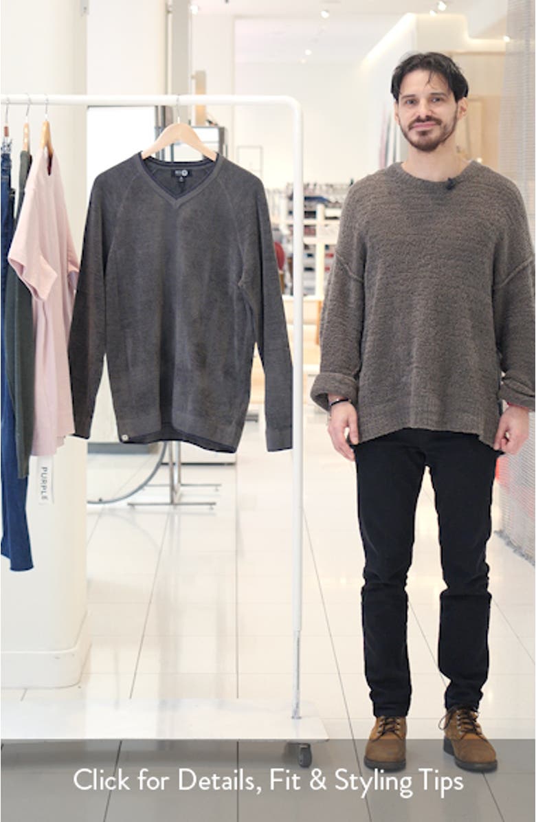 CozyChic Ultra Lite<sup>®</sup> V-Neck Sweater, sales video thumbnail