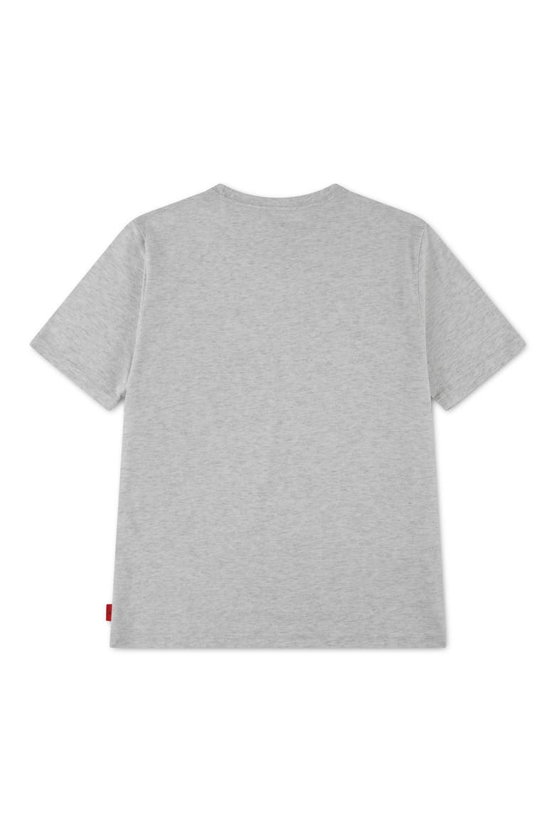 Kids' Embroidered Logo T-Shirt, Alternate, color, NEUTRAL GREY HEATHER