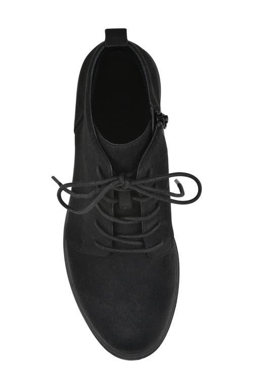 White Mountain Footwear Tariq Lug Lace-up Boot In Black