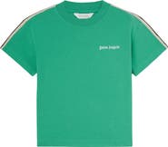 Palm Angels Kids' Track Cotton T-Shirt