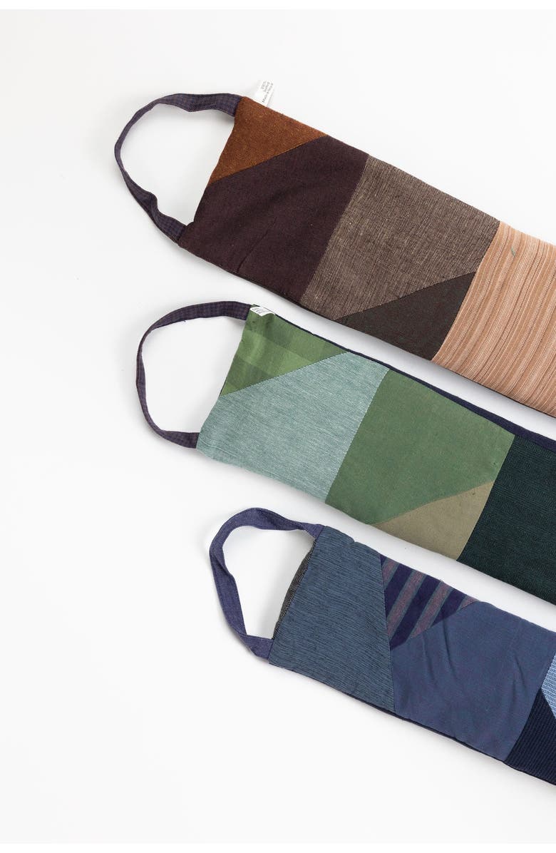 Ten Thousand Villages Patchwork Flaxseed Neck Wrap, Alternate, color, Multi