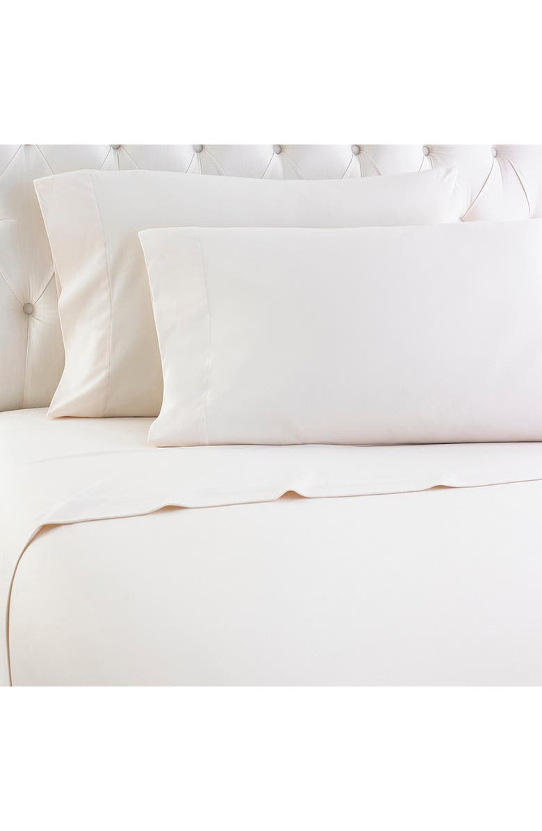 SHAVEL Ivory Micro Flannel Cal King Sheet Set, Main, color, 