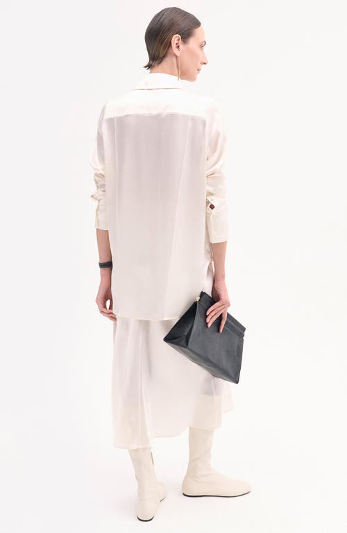 Co Button Down Shirt In White