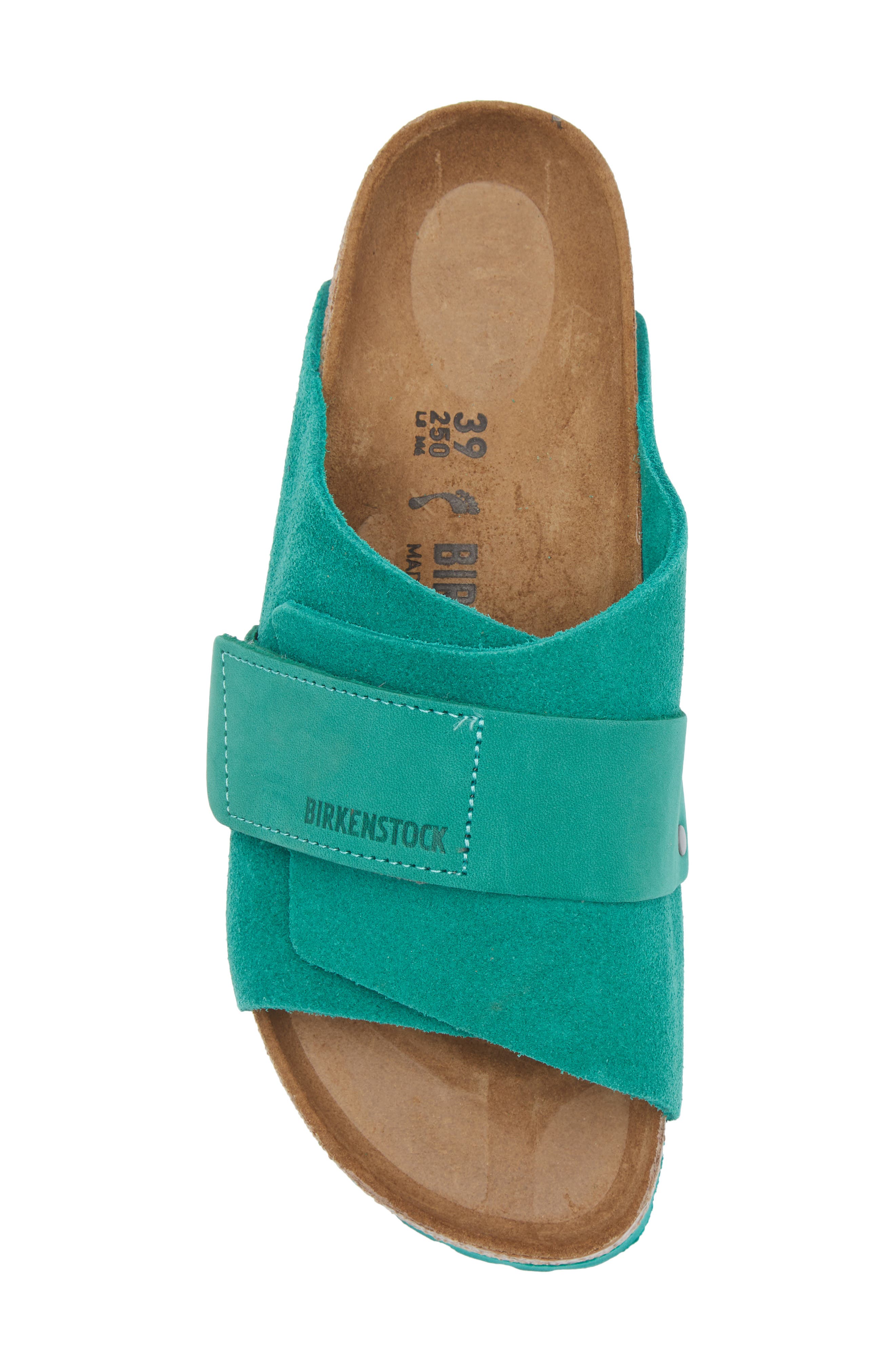 Birkenstock Kyoto Slide Sandal, Alternate, color, Digital Green