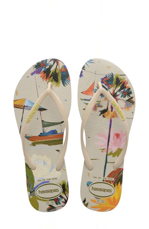 HAVAIANAS HAVAIANAS SLIM SUMMER BLISS FLIP FLOP