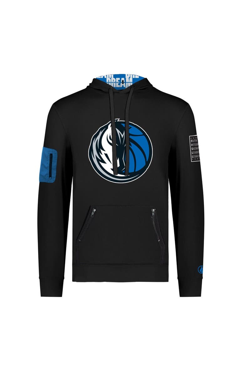 FISLL Unisex FISLL x Black History Collection Black Dallas Mavericks Pullover Hoodie, Alternate, color, Black