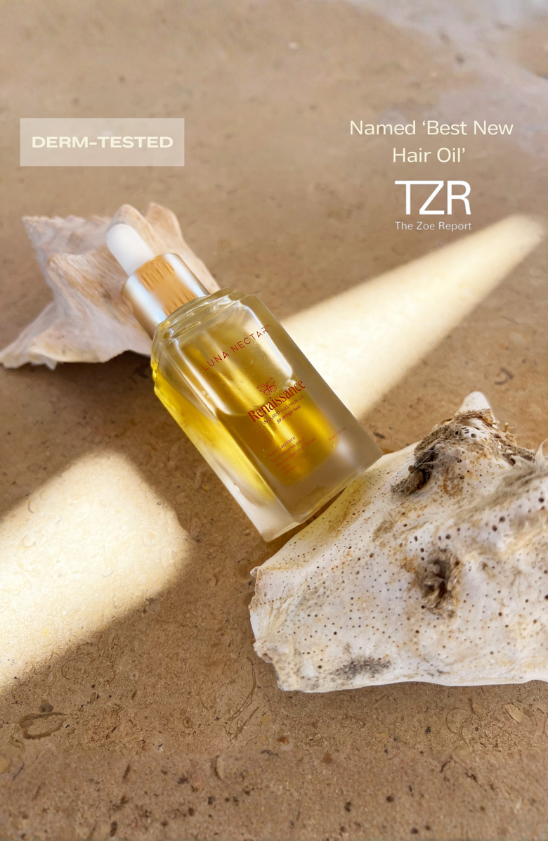 Luna Nectar Renaissance Nourishing Hair Oil, Alternate, color, Honey