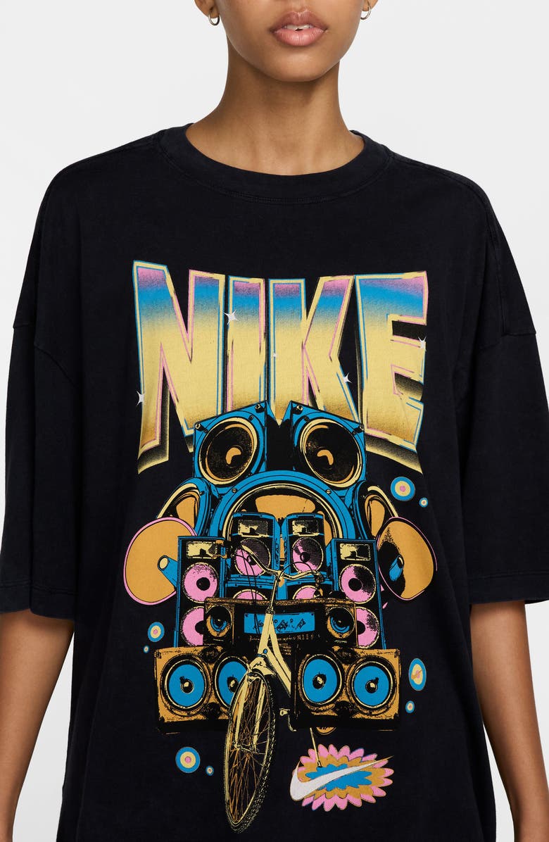 Nike Sportswear Oversize Graphic T-Shirt, Alternate, color, 