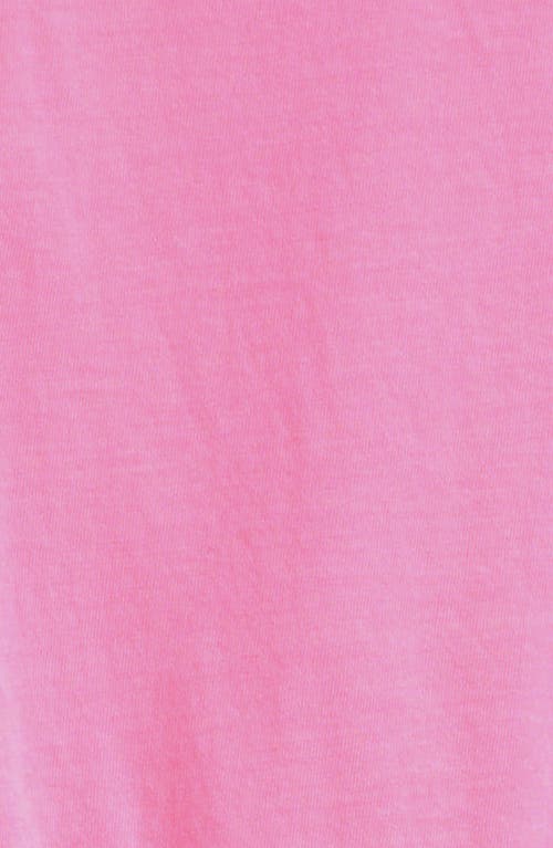 Treasure & Bond Kids' Cotton Knit Romper In Pink Cotton