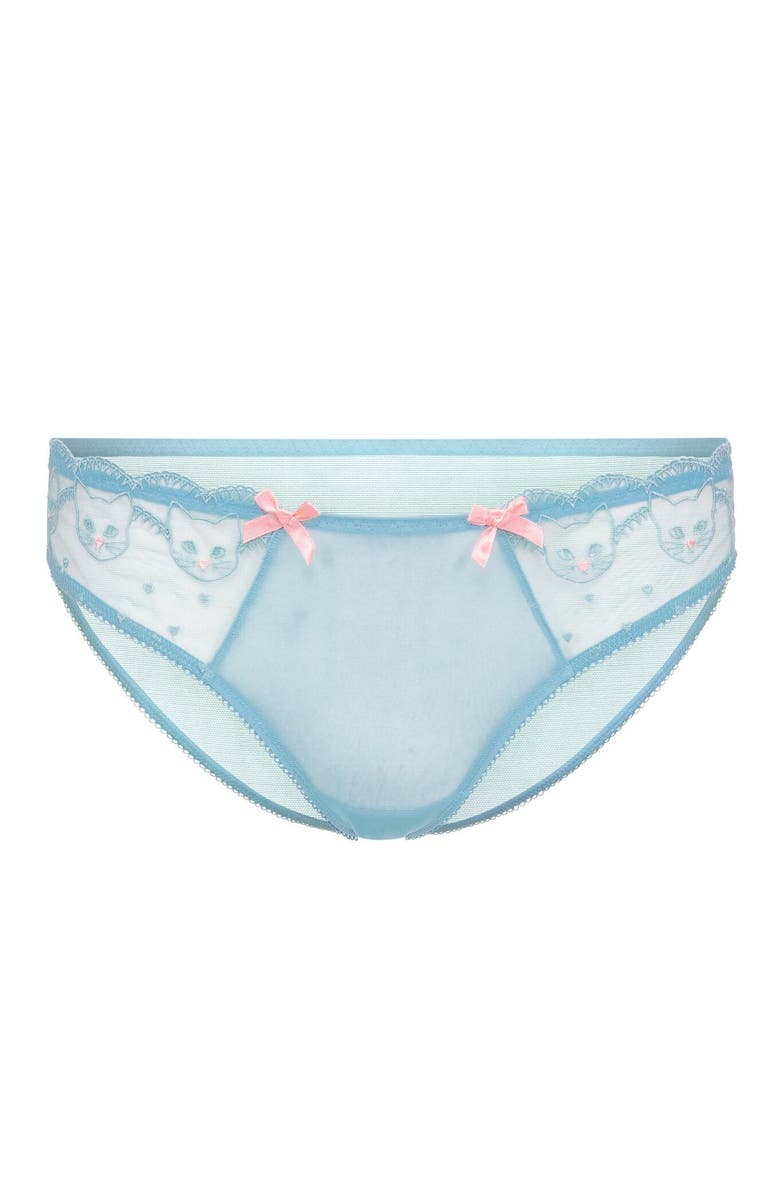 Adore Me Beanie Bikini Panties, Alternate, color, Light Blue