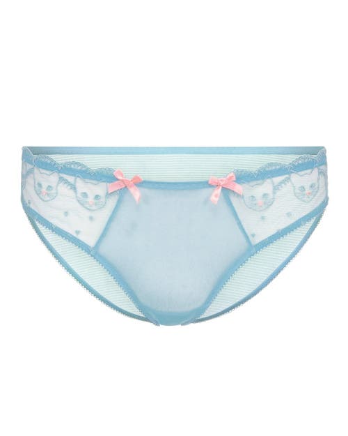 Adore Me Beanie Bikini Panties In Light Blue