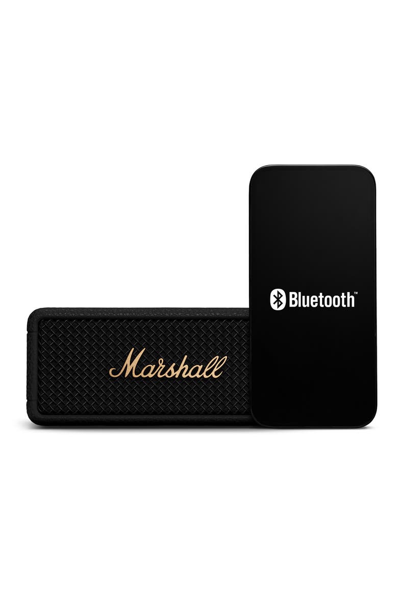 Emberton III Portable Bluetooth® Speaker, Alternate, color, BLACK/BRASS