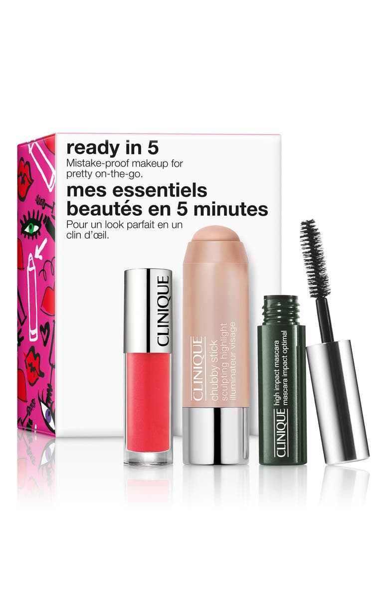 Clinique Ready In 5: Makeup Set, Main, color,