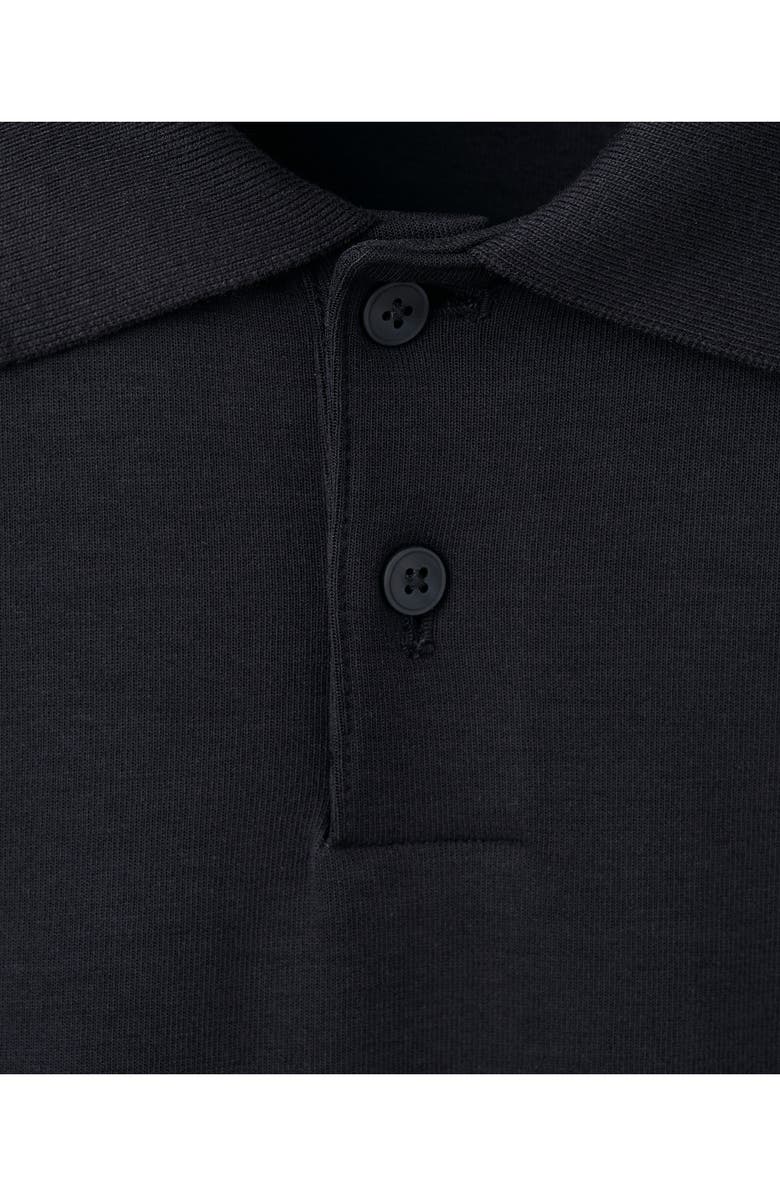 MANGO Regular Fit Polo Sweatshirt, Alternate, color, Navy